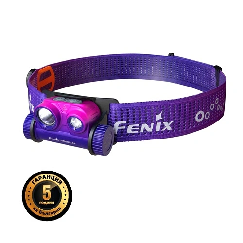 Челник Fenix HM65R-DT LED – замъглено лилав ➤ топ цена ➤ sorbe.bg
