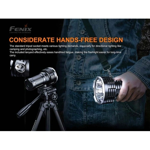 Фенер Fenix LR50R, 12,000 лумена, 950 м ➤ топ цена ➤ sorbe.bg