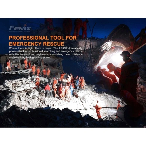Фенер Fenix LR50R, 12,000 лумена, 950 м ➤ топ цена ➤ sorbe.bg
