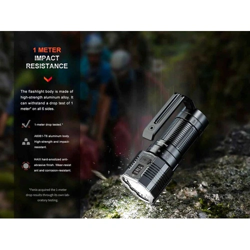 Фенер Fenix LR60R, 21000 лумена, 1085 метра, ултра мощен ➤ топ цена ➤ sorbe.bg