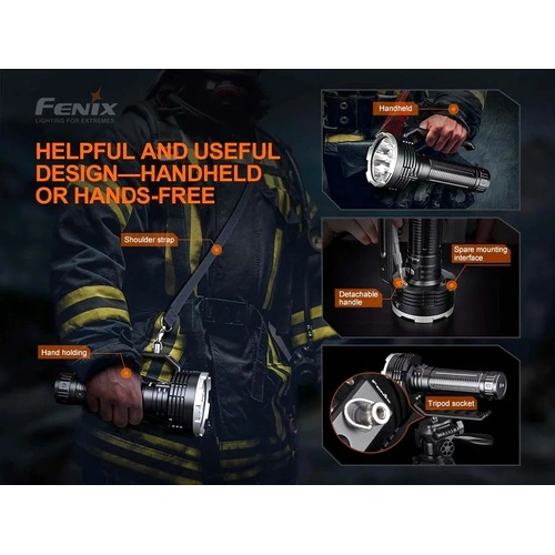 Фенер Fenix LR80R, 18000 лумена, 1130 метра, ултра мощен ➤ топ цена ➤ sorbe.bg