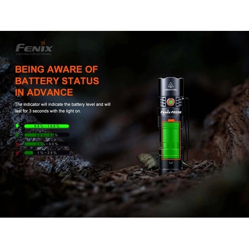 Фенер Fenix PD25R LED ➤ топ цена ➤ sorbe.bg