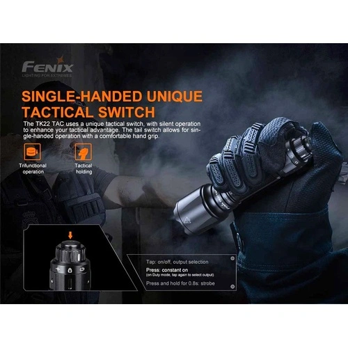 Фенер Fenix TK22 TAC LED ➤ топ цена ➤ sorbe.bg