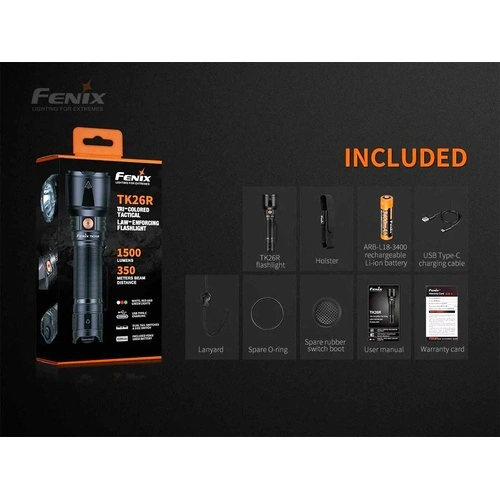Фенер Fenix TK26R LED ➤ топ цена ➤ sorbe.bg