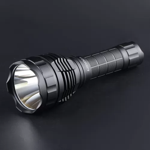 Далекобоен фенер Convoy L21А Osram - 1200 метра с батерия и зарядно ➤ топ цена ➤ sorbe.bg
