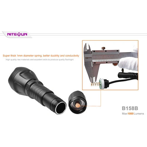 Фенер Nitesun B158B с батерия и зарядно на топ цена от sorbe.bg Фенер Nitesun B158B с батерия и зарядно ➤ топ цена ➤ sorbe.bg