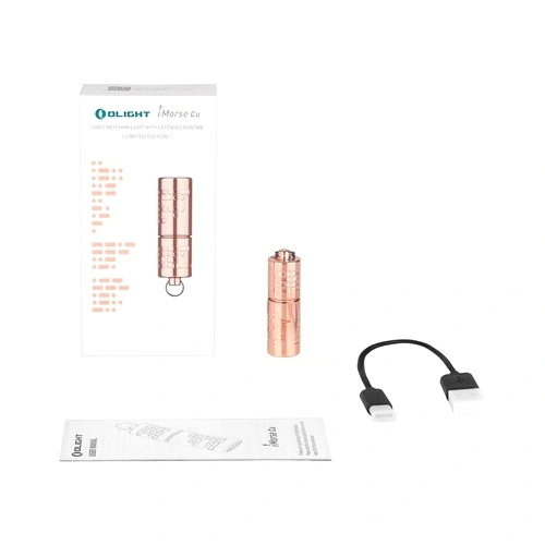 Фенерче Olight iMorse 180 лумена - Корпус от чиста мед ➤ топ цена ➤ sorbe.bg