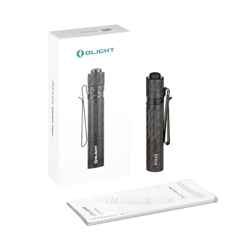 Фенерче Olight i3T EOS 180lm - Carbon Fiber ➤ топ цена ➤ sorbe.bg