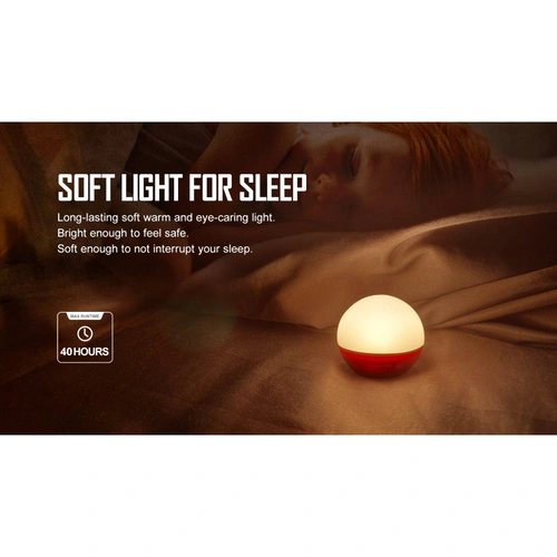 Kъмпинг лампа Olight Obulb MC 75lm. - Керемидено червена ➤ топ цена ➤ sorbe.bg
