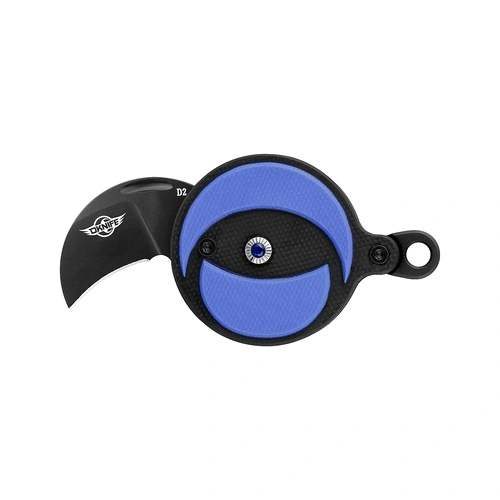 Нож-монета Oknife Nightclaw D2 - син ➤ топ цена ➤ sorbe.bg
