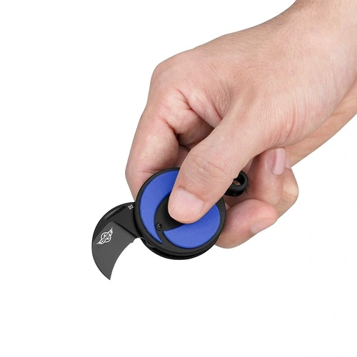 Нож-монета Oknife Nightclaw D2 - син ➤ топ цена ➤ sorbe.bg