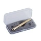 Химикалка Fisher Space Pen Antimicrobial Raw Brass Bullet - 400-RAW с подаръчна кутия