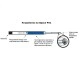 Химикалка Fisher Space Pen Space-Tec черен гумиран ST  в подаръчна кутия