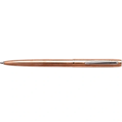 Химикалка Fisher Space Pen Antimicrobial Raw Brass Cap-O-Matic с хромиран клипс M4RAW в подаръчна кутия ➤ топ цена ➤ sorbe.bg