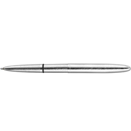 Химикалка Fisher Space Pen Brushed Chrome Bullet 400BRCCL с клипс в подаръчна кутия ➤ топ цена ➤ sorbe.bg