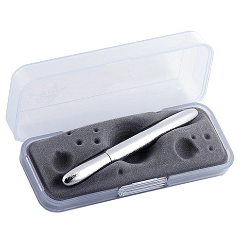 Химикалка Fisher Space Pen Brushed Chrome Bullet 400BRCCL с клипс в подаръчна кутия ➤ топ цена ➤ sorbe.bg