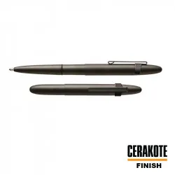 Химикалка Fisher Space Pen Bullet Ceracote® Armor Black 400H-190-BCL в подаръчна кутия