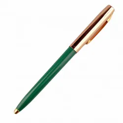 Химикалка Fisher Space Pen Cap-O-Matic Brass cap Green barrel 775G-GR в подаръчна кутия