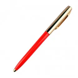 Химикалка Fisher Space Pen Cap-O-Matic Brass cap Red barrel 775G-R в подаръчна кутия