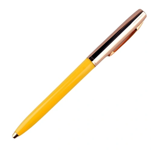 Химикалка Fisher Space Pen Cap-O-Matic Brass cap Yellow barrel 775G-Y в подаръчна кутия ➤ топ цена ➤ sorbe.bg
