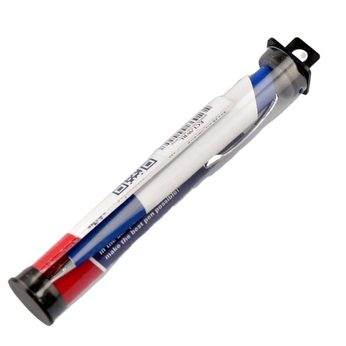 Химикалка Fisher space pen Eclipce White and Blue ECL-WBL с тубус ➤ топ цена ➤ sorbe.bg