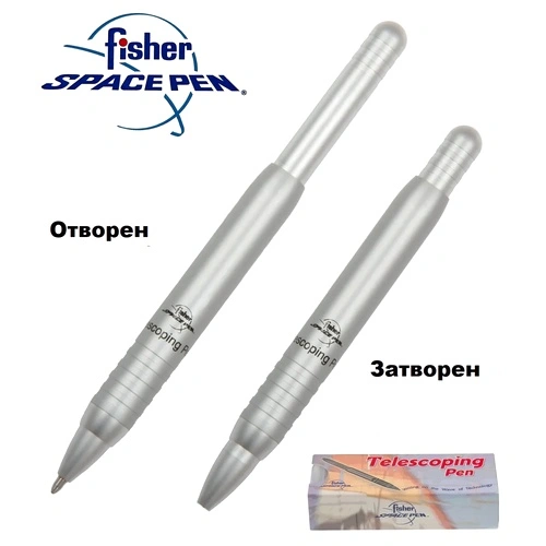 Химикалка Fisher Space Pen Telescoping TLP ➤ топ цена ➤ sorbe.bg