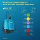 Пръскачка на батерии 15л MATABI Е15 LTC - 20V