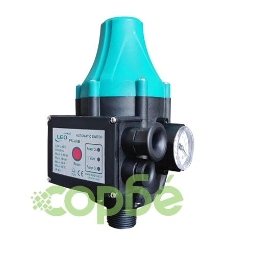 Пресостат електронен LEO-PS-04B 1.1kW 10А 10 бара ➤ топ цена ➤ sorbe.bg