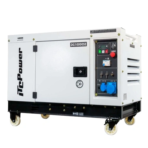 Дизелов генератор монофазен DG 10000SE - 8,5 kW ITC Power ➤ топ цена ➤ sorbe.bg
