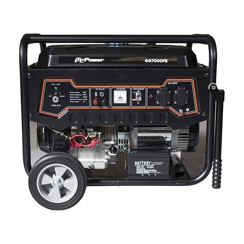 Генератор монофазен GG 7000 FE ITC Power 5.5kW, ел. стартер ➤ топ цена ➤ sorbe.bg