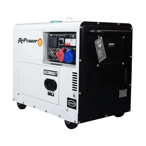 Генератор DG 7800SE Т дизелов трифазен - монофазен обезшумен ➤ топ цена ➤ sorbe.bg