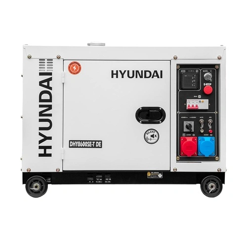 Дизелов монофазен генератор DHY 8600SE - 6,3 kW HYUNDAI ➤ топ цена ➤ sorbe.bg