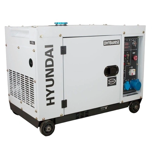 Дизелов монофазен генератор DHY 8600SE - 6,3 kW HYUNDAI ➤ топ цена ➤ sorbe.bg