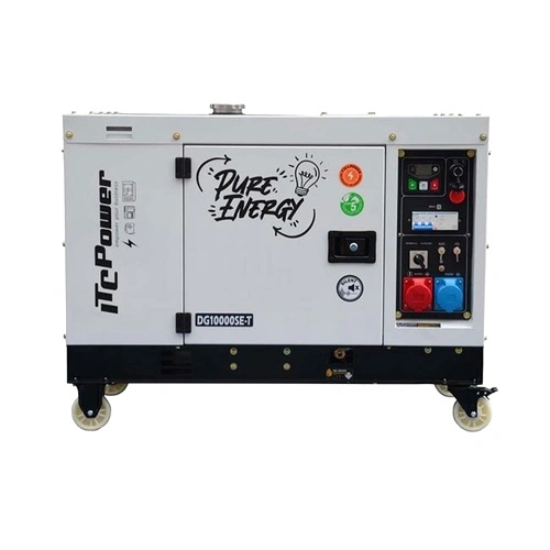 Генератор трифазен монофазен дизелов обезшумен DG 10000SE Т ITC Power ➤ топ цена ➤ sorbe.bg