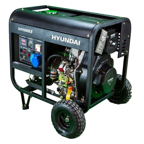 Генератор дизелов монофазен HYUNDAI DHY 8500LEK - 6,5kW ➤ топ цена ➤ sorbe.bg