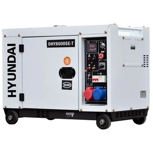 Дизелов безшумен генератор DHY 8600SE/Т HYUNDAI