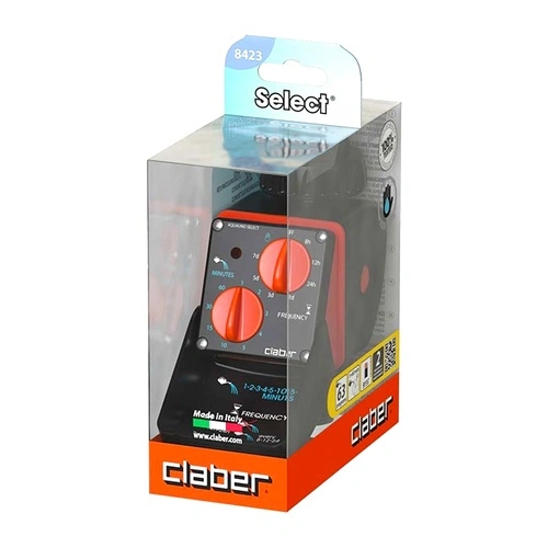 Таймер за вода Aquauno Select Claber ➤ топ цена ➤ sorbe.bg