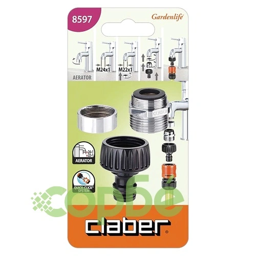 Разклонител за кран 3/4 4 изхода 8581 Caber ➤ топ цена ➤ sorbe.bg