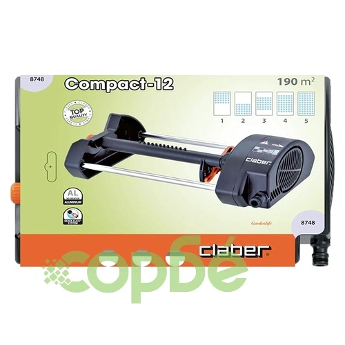 Разпръсквач осцилаторен Compact 12  98 - 190м2 ➤ топ цена ➤ sorbe.bg