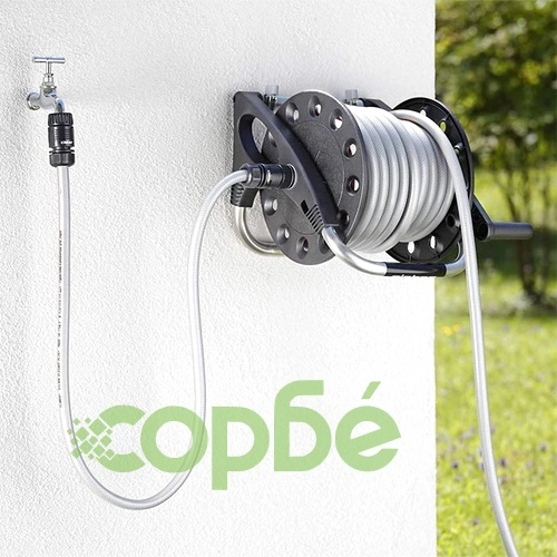 Макара с маркуч и свръзки 15 м AQUAPONY KIT ➤ топ цена ➤ sorbe.bg