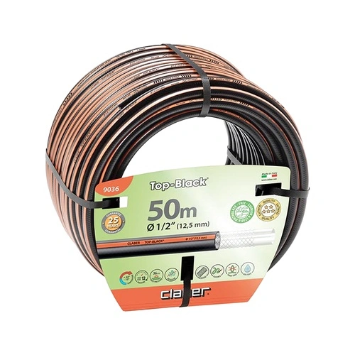 Маркуч градински Top Black 50м 1/2 Claber ➤ топ цена ➤ sorbe.bg