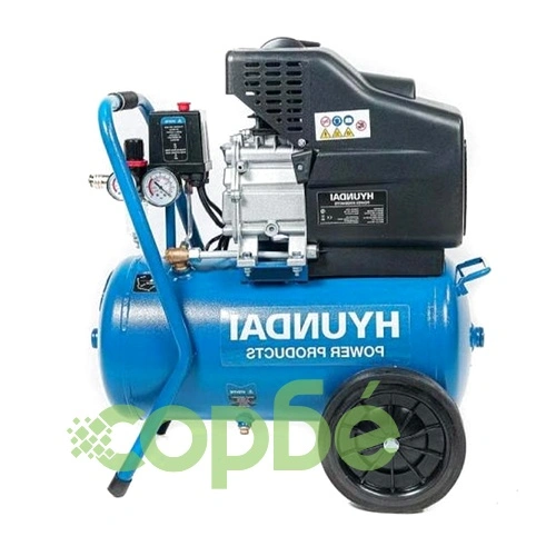 Маслен компресор HYAC 24-02 24л HYUNDAI ➤ топ цена ➤ sorbe.bg