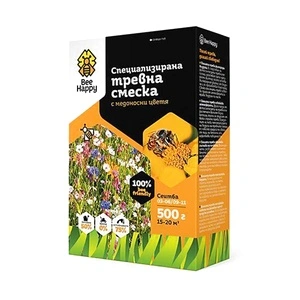 Тревна смеска медоносни цветя Bee Happy 0.5 кг за 15-20м2