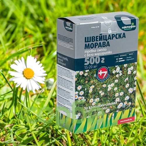 Тревна смеска маргаритки Швейцарска морава Лактофол ➤ топ цена ➤ sorbe.bg