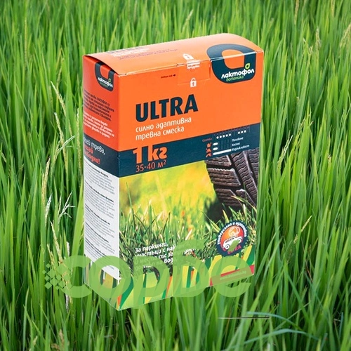 Тревна смеска високоустойчива Ultra Лактофол 1.0кг за 35-40м2 ➤ топ цена ➤ sorbe.bg