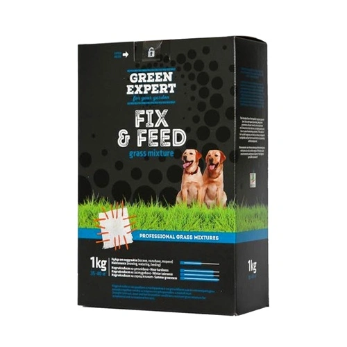Тревна смеска подсяване 1кг на оголени петна Green Expert ➤ топ цена ➤ sorbe.bg