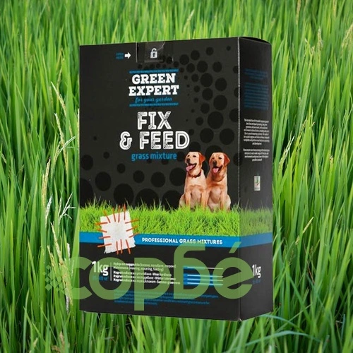 Тревна смеска подсяване 1кг на оголени петна Green Expert ➤ топ цена ➤ sorbe.bg