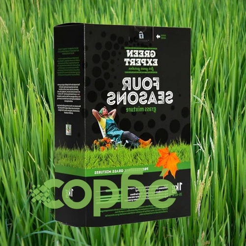 Тревна смеска 4-ри сезона 1кг Green Expert за 35-40 м2 ➤ топ цена ➤ sorbe.bg