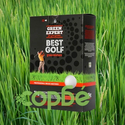 Тревна смеска Голф Green Expert 1кг за 35-40 м2 ➤ топ цена ➤ sorbe.bg