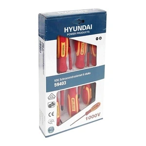 Отвертки 6 части комплект HY59403 Hyundai